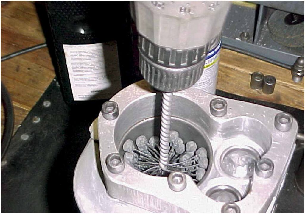 Manual hole lapping Jaz