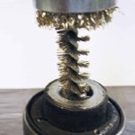 Rubber-metal parts cleaning