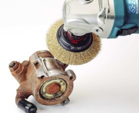 Rusty parts cleaning