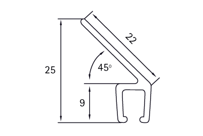 ALUM. PROFILE N. 5