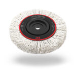Laminated wire brushes