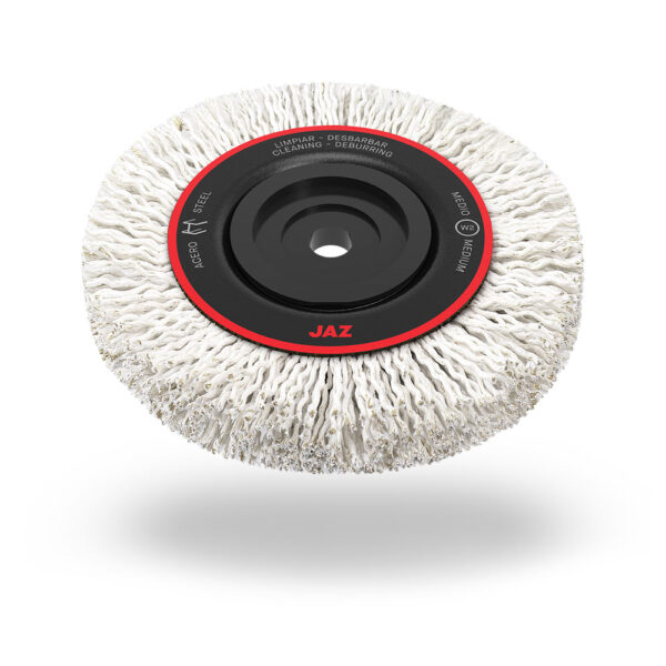 Laminated wire brushes