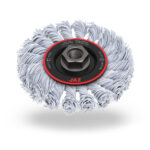 High speed line brushes with laminated wire