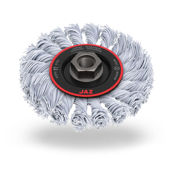 High speed line brushes with laminated wire