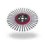 Twisted Knot Wheels for Joints Cracks
