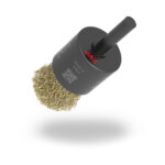 Angle cut end brushes