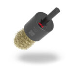 Round cut end brushes