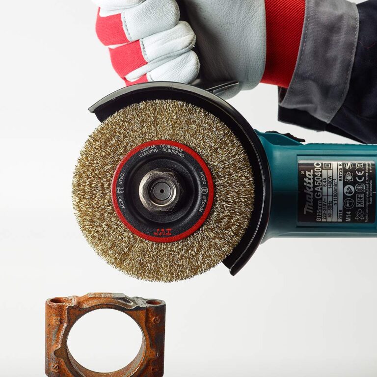 Crimped Wire Wheel Brushes for surface treatment Jaz