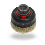 High speed crimped brushes